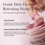 faces fresh rosehip rice mochi cleanser
