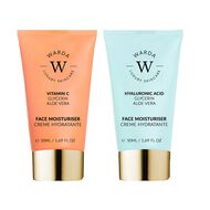 faces skin glow boost vitamin c moisturiser 50m   skin hydration boost hyaluronic acid moisturiser 50ml
