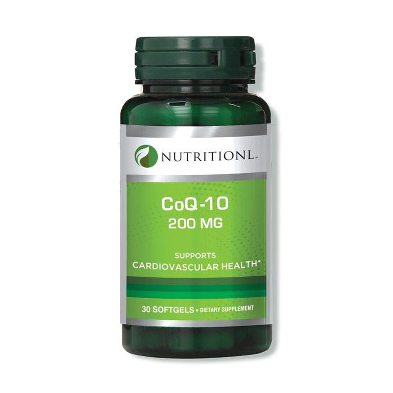 nutritionl coq10 200mg softgels