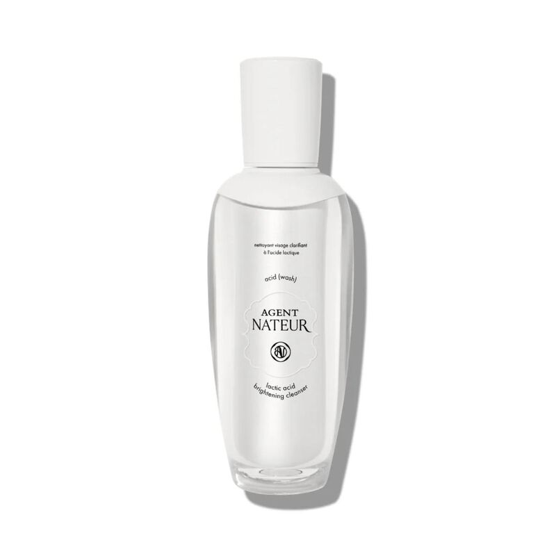 agent nateur acid wash lactic acid brightening cleanser
