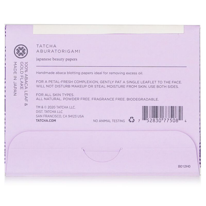 tatcha aburatorigami japanese blotting papers