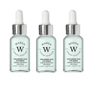 3 x SKIN HYDRATION BOOST HYALURONIC ACID EYE SERUM 15ml faces 3 x skin hydration boost hyaluronic acid eye serum 15ml