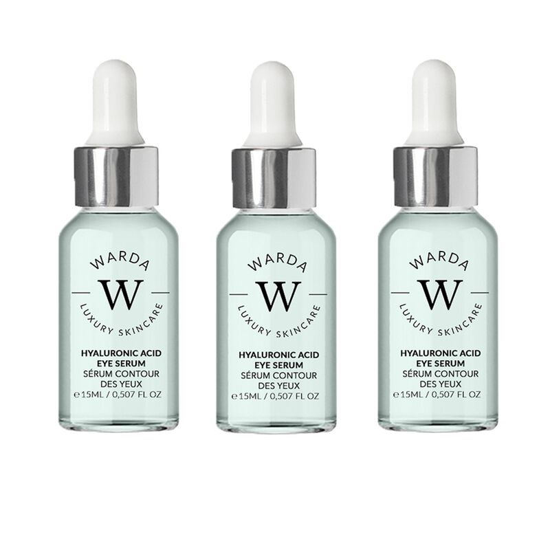 erthskin london 3 x skin hydration boost hyaluronic acid eye serum 15ml