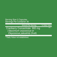 faces cranberry highly concentrated capsules