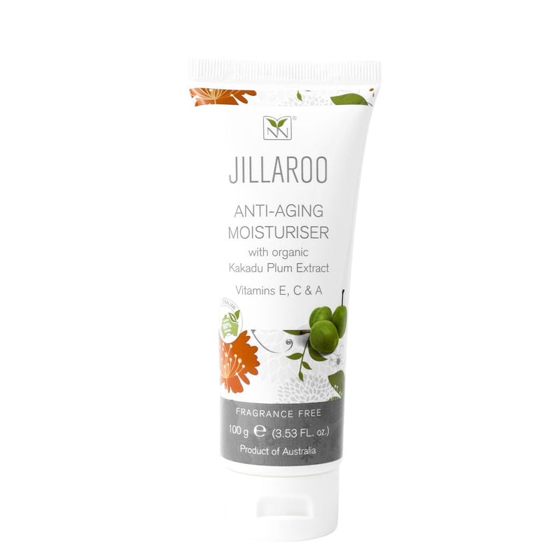 y not natural jillaroo anti‑aging moisturiser with kakadu plum & vitamin c skin boost