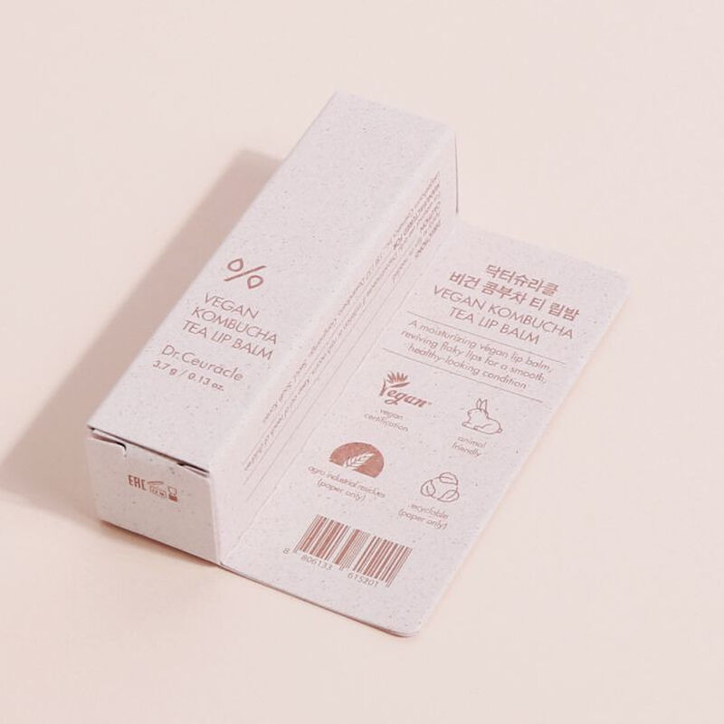 dr. ceuracle مرطب شفاه نباتي كومبوتشا، ترطيب وإصلاح مكثف للشفاه الجافة