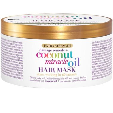 faces damage remedy  coconut miracle oil hair mask