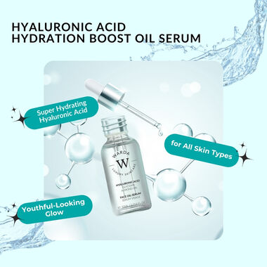 faces hyaluronic acid hydration boost oil serum
