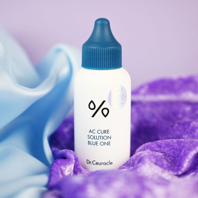 dr. ceuracle ac cure solution blue one, salicylic acid spot treatment for acne and blemishes