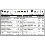 faces فيتامينات متعددة للنساء a إلى z