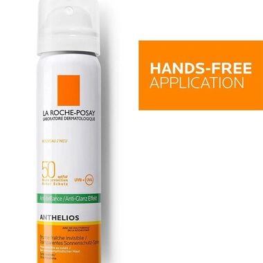 faces anthelios invisible face mist spf50 face protection