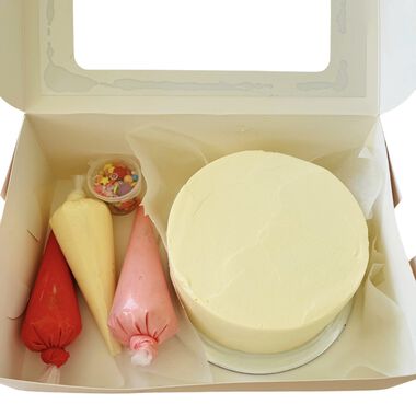 Mini Cake - DIY Box faces mini cake diy box