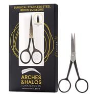 Surgical Stainless Steel Eyebrow Scissors faces surgical stainless steel eyebrow scissors
