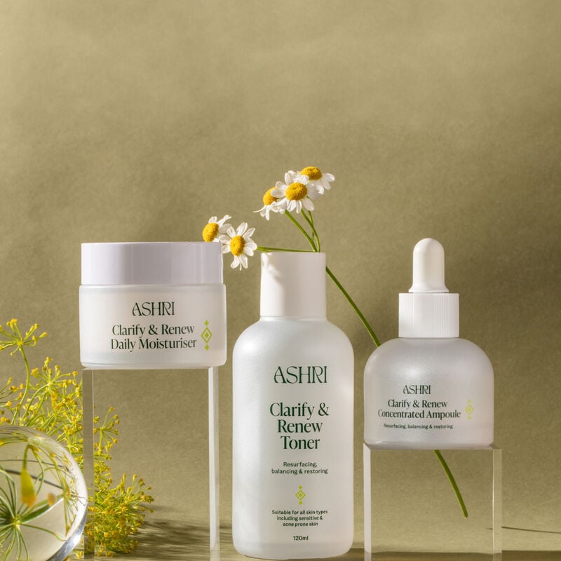 ashri skin clarify & renew trio