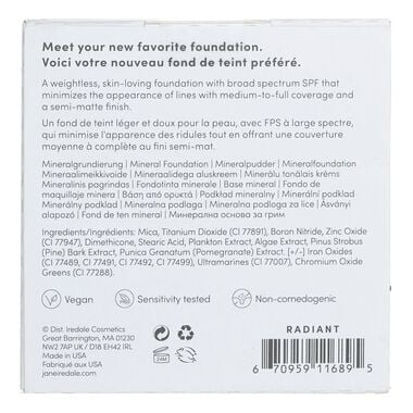 faces purepressed base mineral foundation refill spf 20