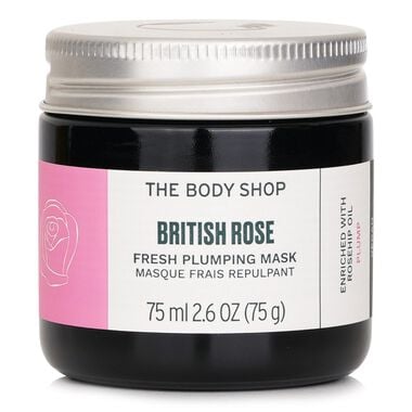 faces british rose fresh plumping mask