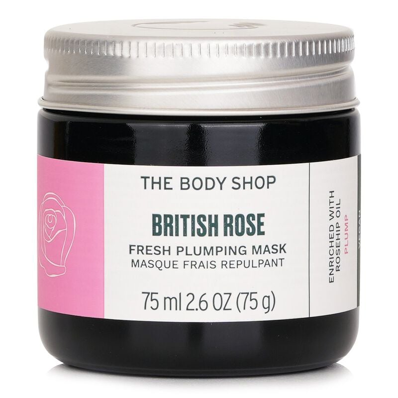 the body shop british rose fresh plumping mask
