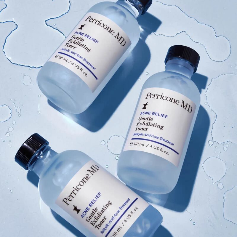 perricone md acne relief gentle exfoliating toner