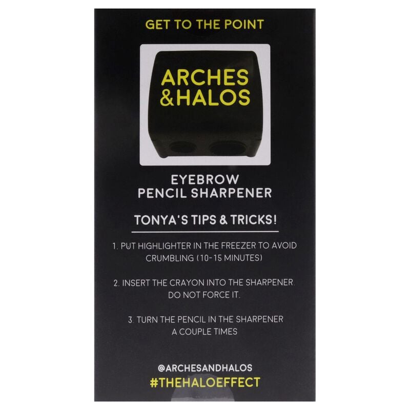 arches and halos eyebrow pencil sharpener
