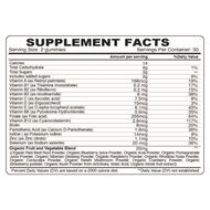 faces multivitamin adult gummies  immune  energy and digestive support with superfoods