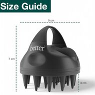 faces مدلك فروة الرأس مع آلية الضغط