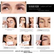 مجموعة رفع وتصفيح الرموش faces مجموعة رفع وتصفيح الرموش