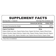 faces zinc 25 mg 60 capsules