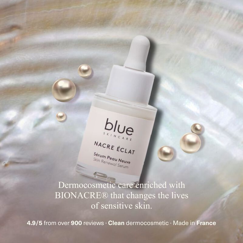 بلو سكين كير علبة هدية العناية واللآلئ والألماس