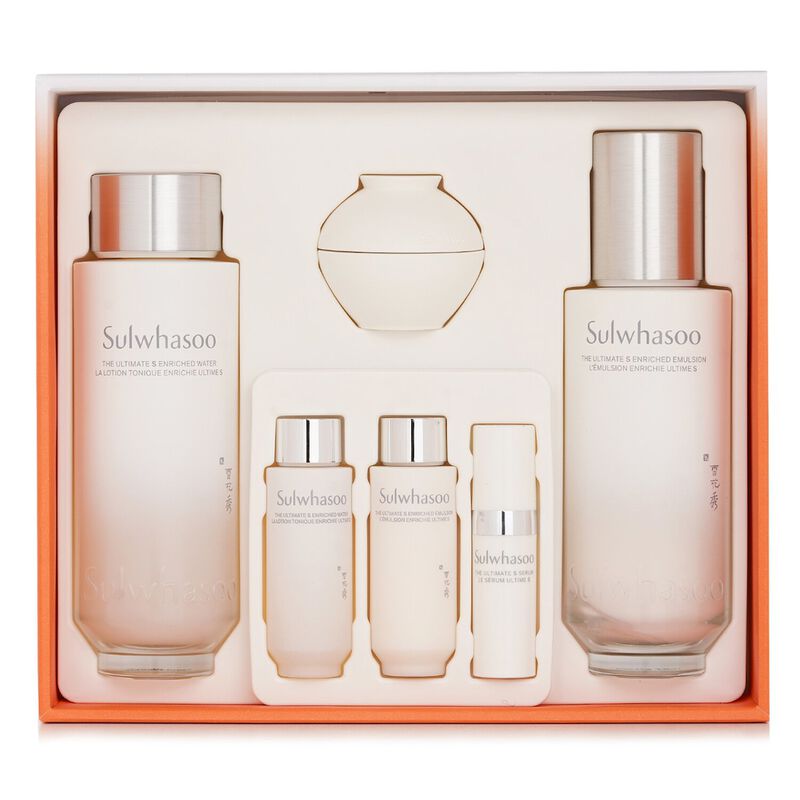 sulwhasoo the ultimate s enriched water & emulsion set