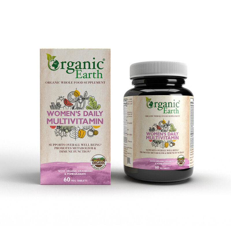 organic earth womena&euro;&trade;s daily multivitamin