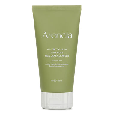 faces green tea   lha deep pore rice cake cleanser