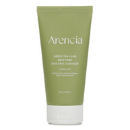 Green Tea + LHA Deep Pore Rice Cake Cleanser faces green tea lha deep pore rice cake cleanser