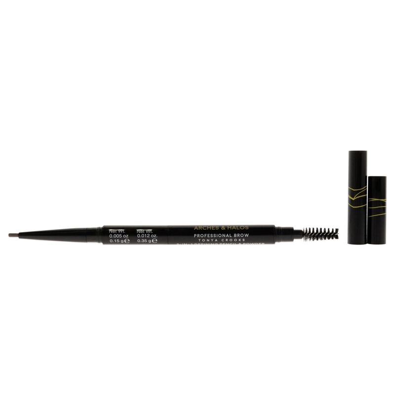 arches and halos 2in1 defining eyebrow pencil and powder