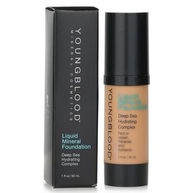 faces liquid mineral foundation   tahitan sun