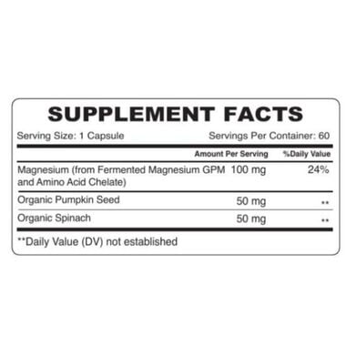 faces magnesium 60 capsules