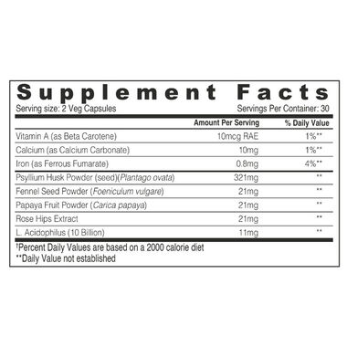 faces nutrition ultimate colon purifier  fiber  probiotic   digestive cleanse