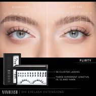 faces diy eyelash extensions starter kit flirty