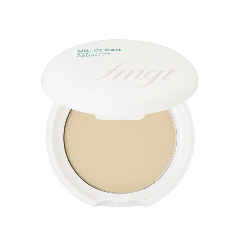 the face shop بودرة أويل كلير سكين كوفر كومباكت