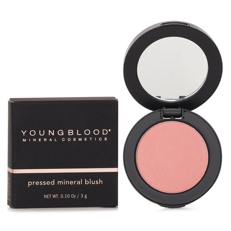 youngblood pressed mineral blush  blossom