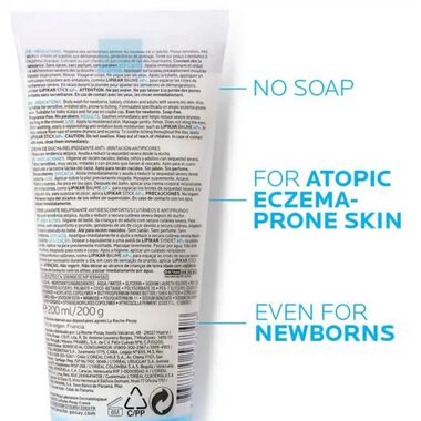 faces lipikar syndet ap plus cream wash