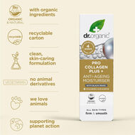 faces dr organic pro collagen plus black pearl cream
