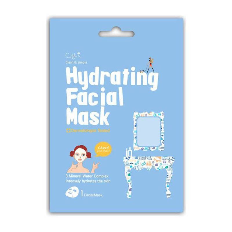 cettua clean & simple hydrating facial mask