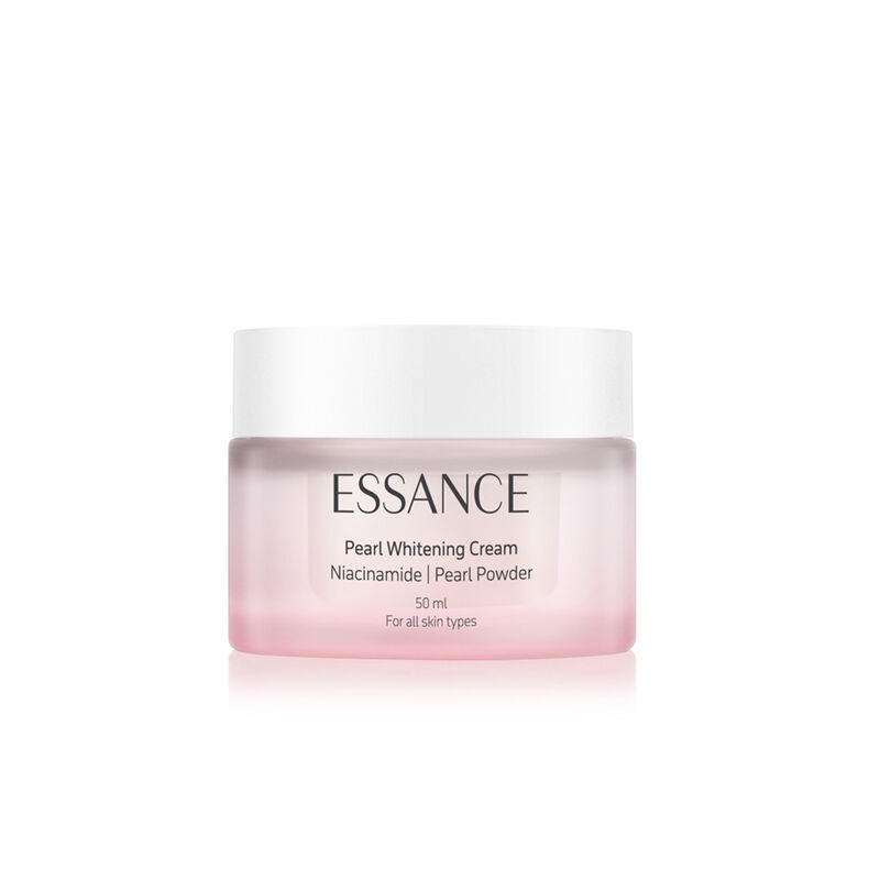 the face shop essance pearl whitening cream