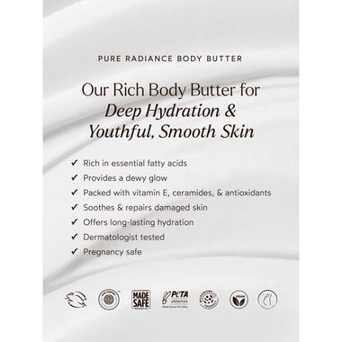 faces pure radiance body butter