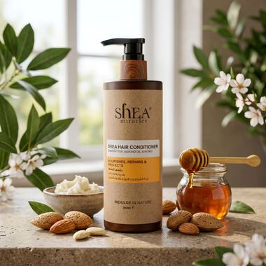 faces shea hair conditioner almond oil   honey
