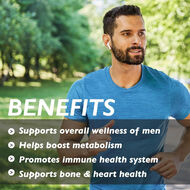 faces men   s daily multivitamin  energy  immunity  bone and heart health with superfoods