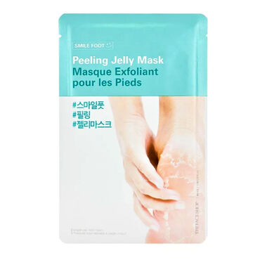 faces smile foot peeling jelly mask