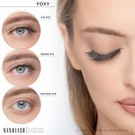 DIY Stick & Go Pre-glued Lashes Foxy Long faces diy stick go pre glued lashes foxy long