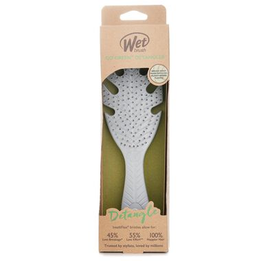 faces go green detangler grey hair brush