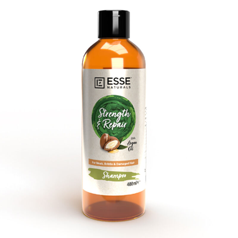 اسينشلز شامبو مقوي وإصلاح للشعر بزيت الأرغان